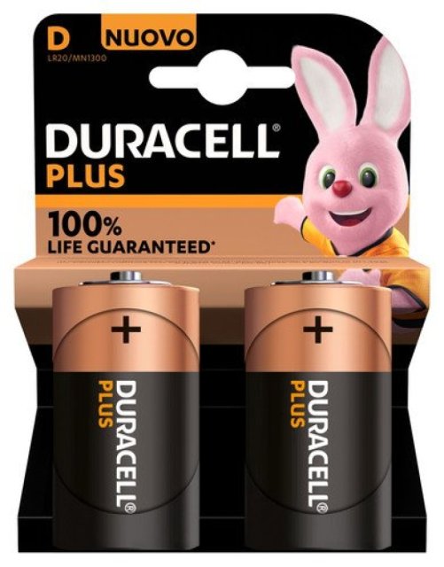 MN1300 DURACELL PLUS 100 B2 TORCIA D 1,5V BAT.ALK. 