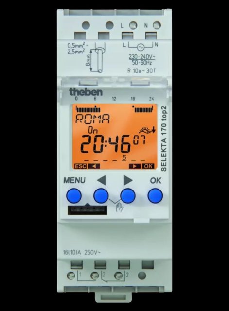 SEL 170 TOP2 24V  ASTRO-ZEITSCHALTUHR 