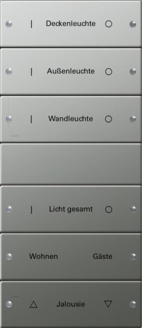 2136 602 KNX EDELSTAHL WIPPENSET 3+3F BESCHREIB. 