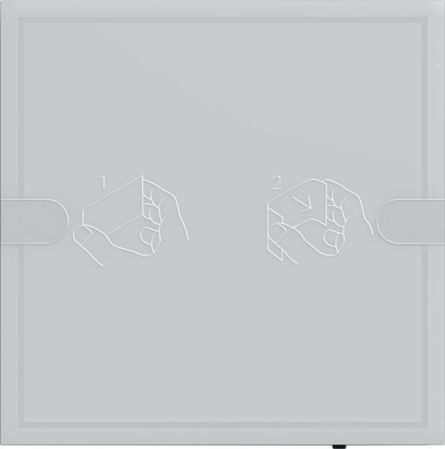 5001 028 KNX 1F TASTSENSOR 4 KOMFORT 