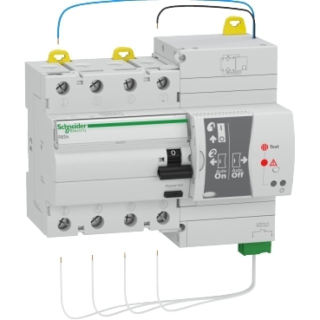 4P 25A 30 0MA-A AUTOMAT RED TEST 