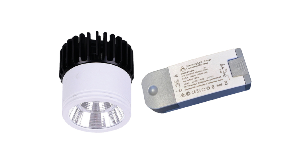 6,8W 4000K 38° LED SPOT DIMM. 