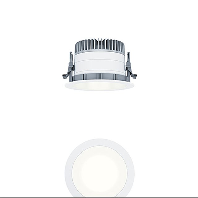 PANOS EVO R150K 16E LED830 WH INCASSO LED 