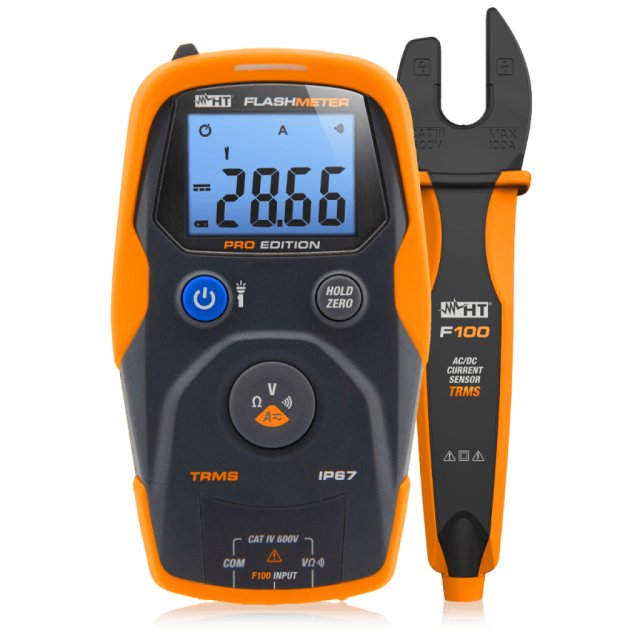 TRMS IP67 FLASHMETER MULTIMETRO DIGITALE 