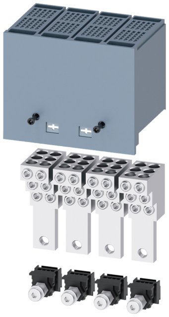 3VA9114-0JF60 ANSCHLÜSSE KLEMME 4P - 6 KABEL 