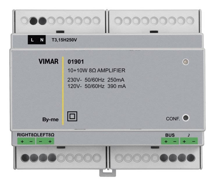 AUDIO BY ME AMPLIFICATORE STEREO 