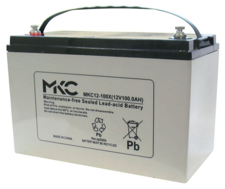 MKC 12V 100AH  ACCUMULATORE 