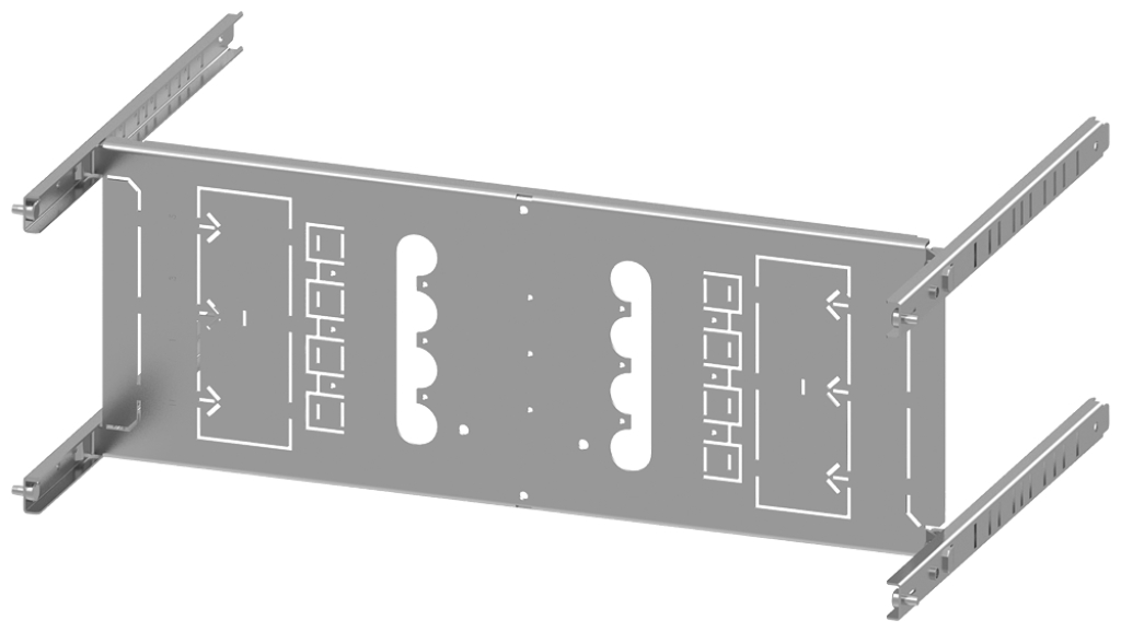 8PQ6000-8BA05 600x200 KIT MONTAGGIO 3VA12ORIZ 