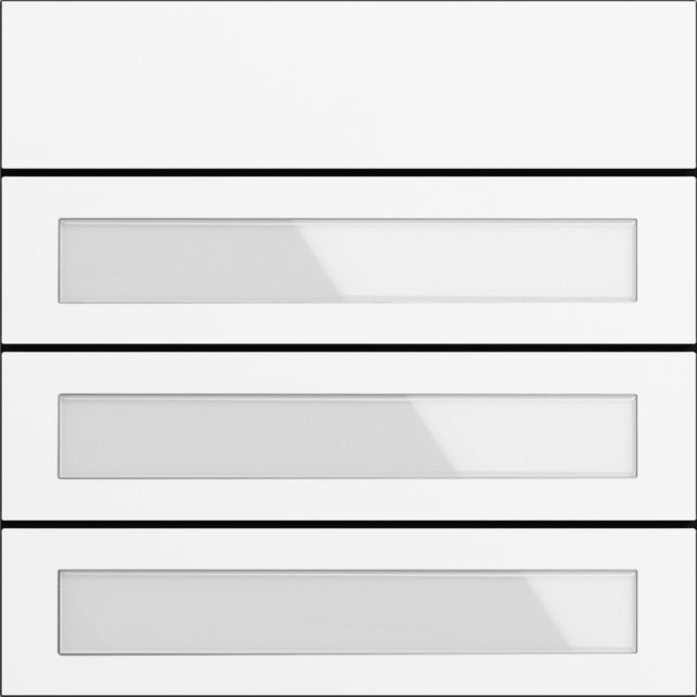 5533 902 106 BIANCO MODULO PULSANTI 3TASTI 