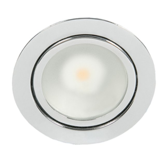 N 5020 COB LED CHROM 3,3W WW MÖBELEINBAUSTR.CHROM 