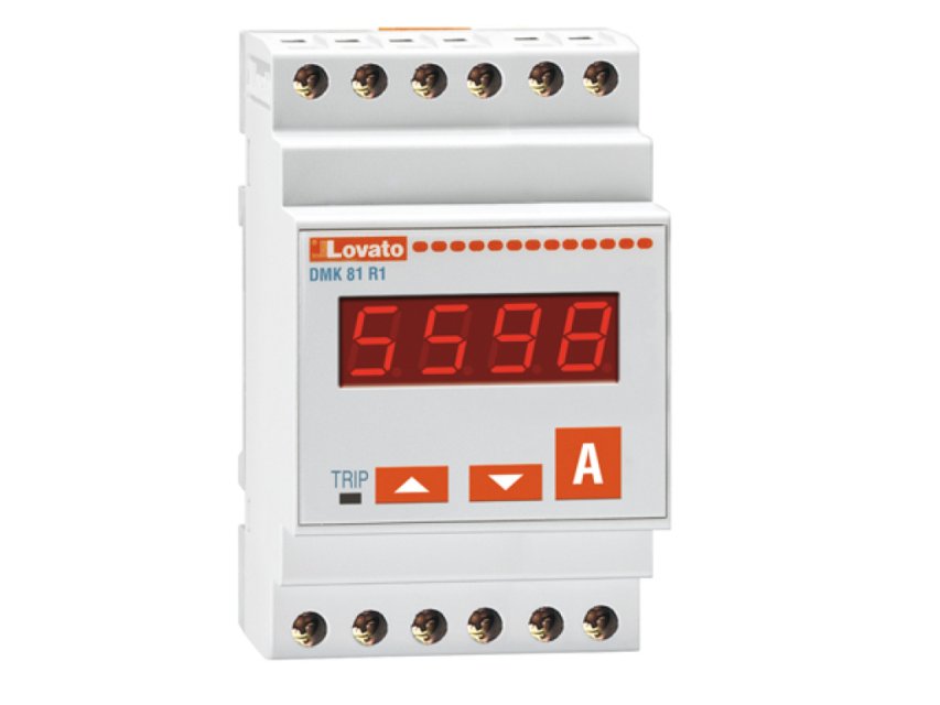 AMPERMETER DIGITAL 1F220-240VAC+RELE 