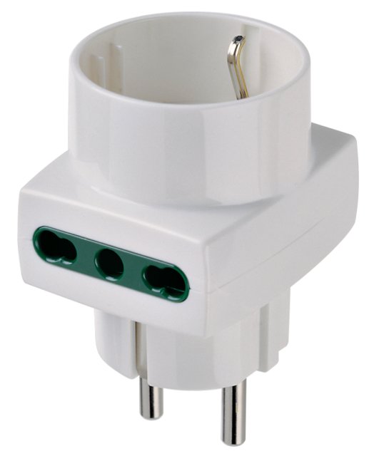 WS VERT.STECKER SCHUKO 