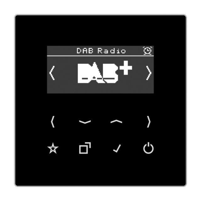 SMART RADIO DAB+ SCHWARZ 