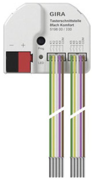 5198 00 KNX TASTERSCHNITTSTELLE 8F SECURE 