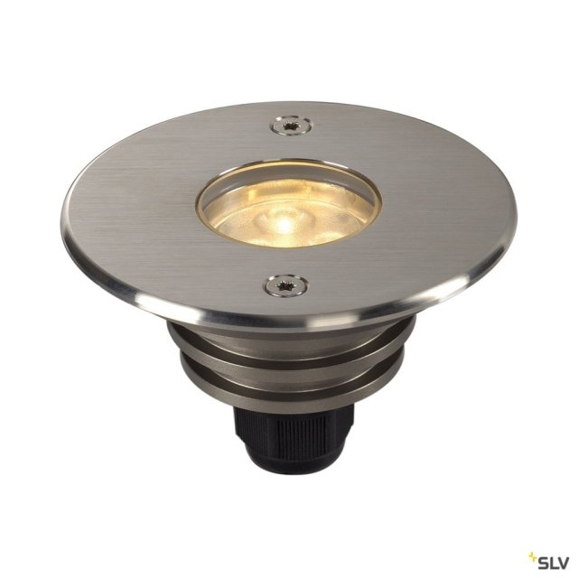 DASAR LED LV 6W 3000K INCASSO A TERRA INOX 316 