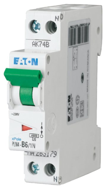 PLN4-C 6/1N 1P+N 6A AUTOMAT 4,5KA-C 