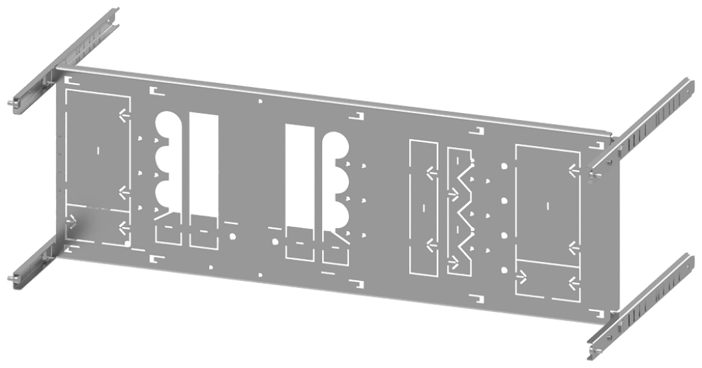 8PQ6000-4BA44 250x800 KIT MONTAGGIO 3VL 