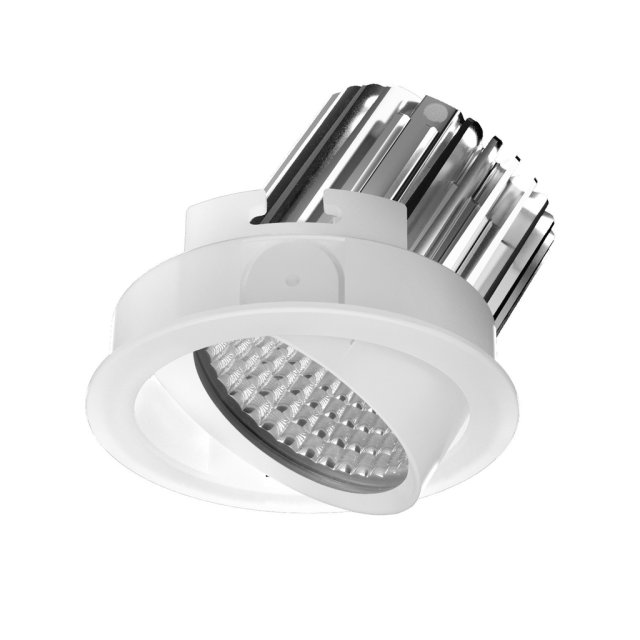 COB44-RJ 6W 3K LED-EINBAUSTR.+M/NETZ. WS 