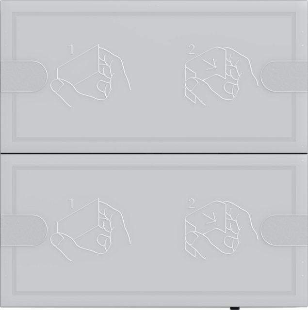 5002 028 KNX 2F TASTSENSOR 4 KOMFORT 