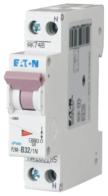 PLN4-C32/1N 1P+N 32A  AUTOMAT 4,5KA-C 