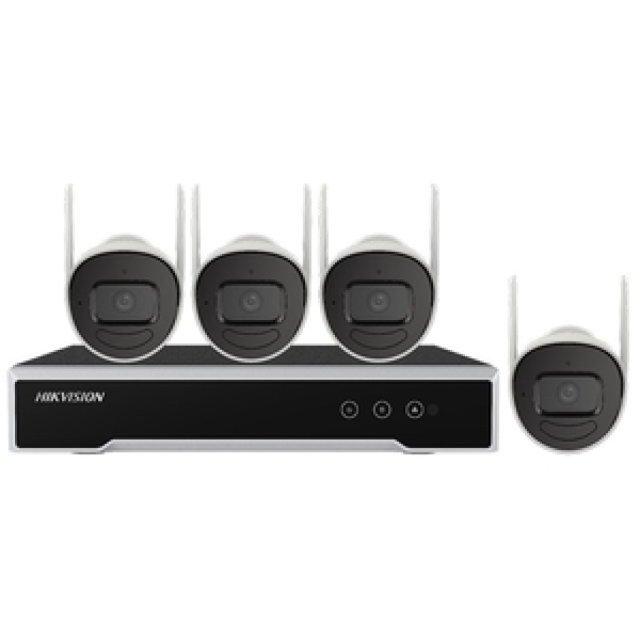 NK42W0H-1T(WD) KIT WI-FI+4TELECAMERE 