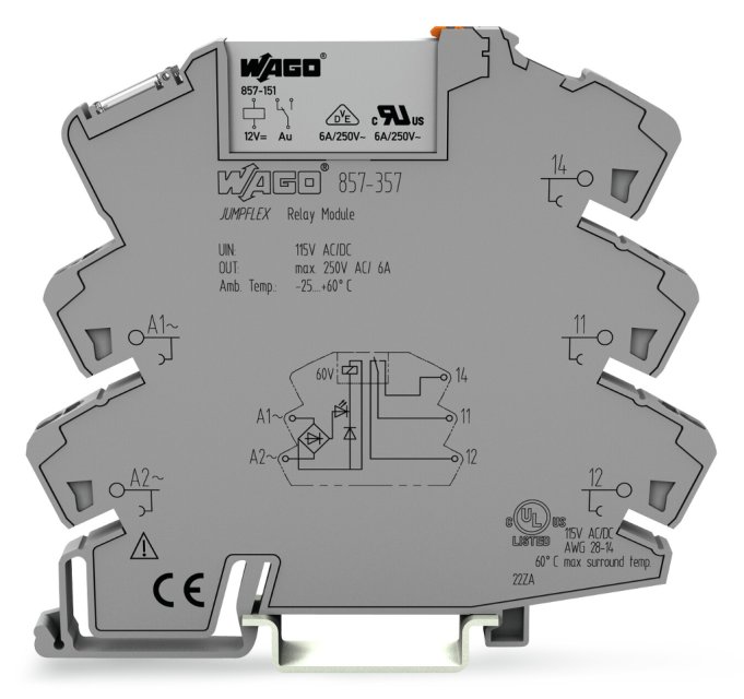 MINI RELE' MEC. 115VAC/DC 