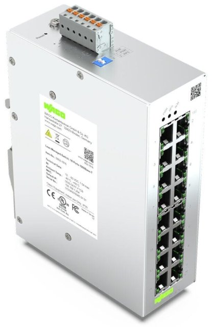 16-PORT 1000MB SWITCH INDUSTRIALE 