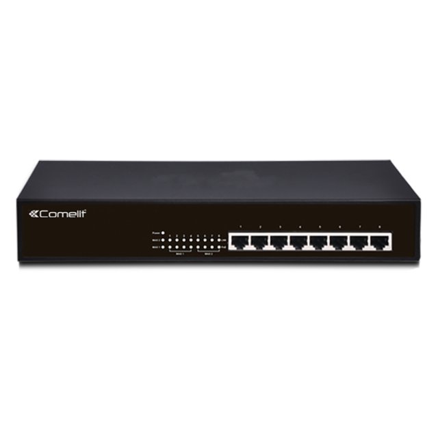 SWITCH DI RETE A 8 PORTE POE 