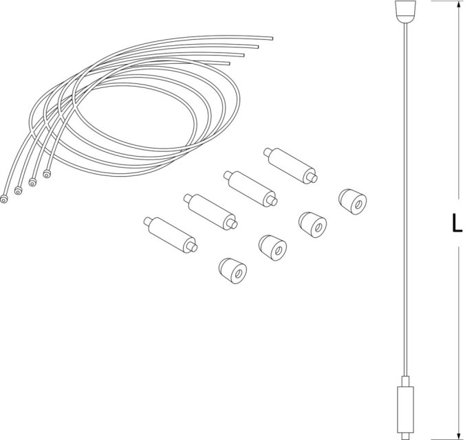 THE PANEL 60/120 KIT SOSPENSIONE 