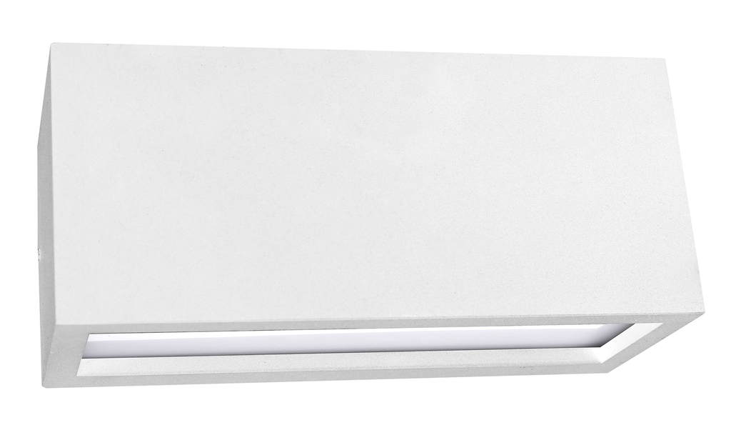 IP54 E27 UP-DOWN APPLIQUE BIANCO 