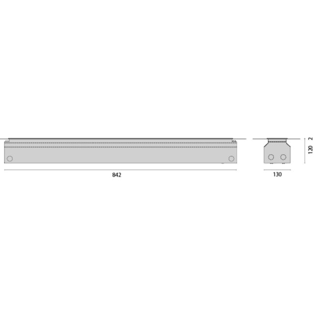 STRIP SQUARE INGROUND L.842 CONTROCASSA 