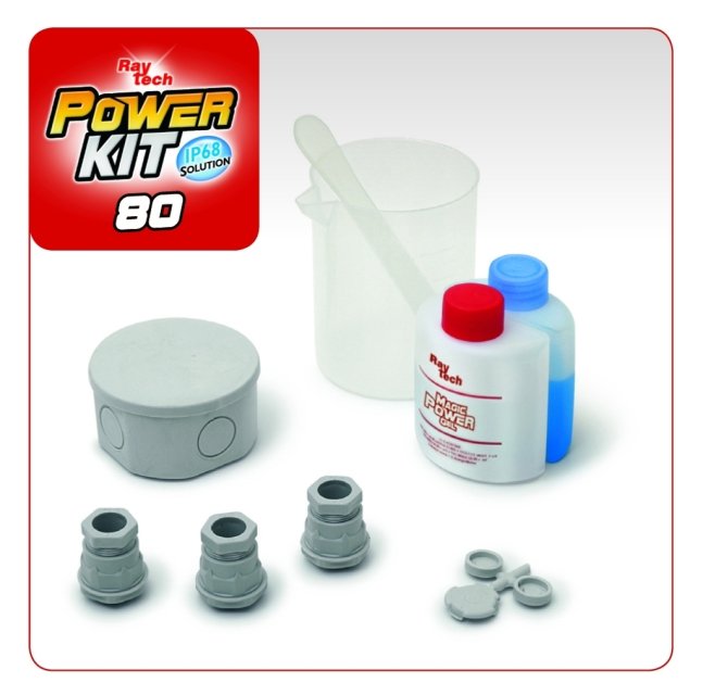 POWER KIT 80 DOSE D.80+GEL+KABELVERSCHR. 