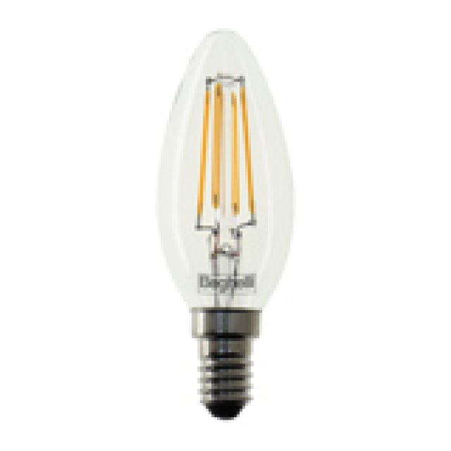 OLIVA ZAFIRO 2W E14 2700K LED-LAMPE KLAR 