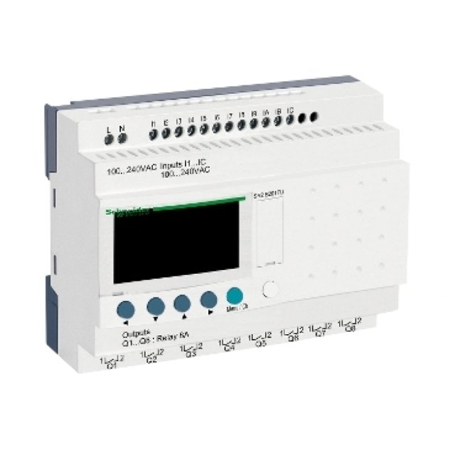 SR2-B201FU 100-230VAC MODUL LOG. 20 I-O 