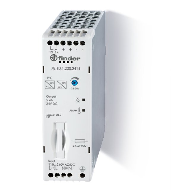 78.1D 130W 24VDC 5,4 ALIMENTATORE SWITCHING 