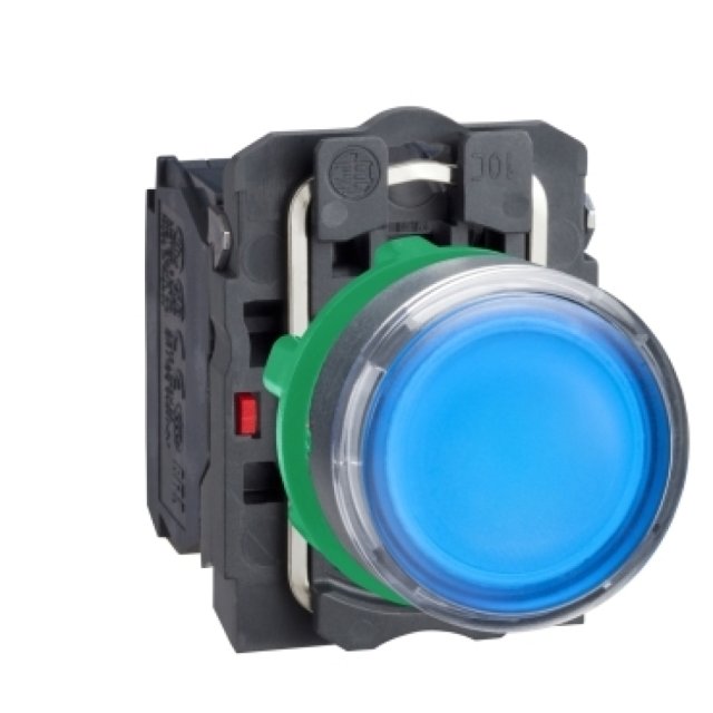 XB5-AW36B5 24V LED PULS.LUMINOSO BLU 