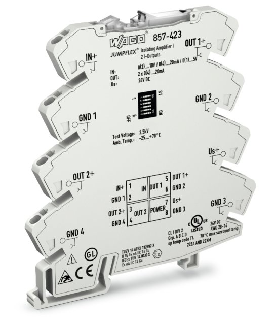 24VDC AMPLIFICATORE D.SEPARAZIONE 