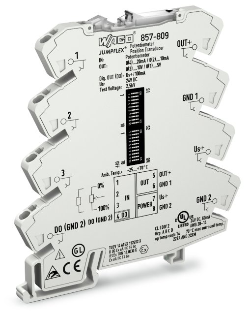 MESSUMFORMER POTI/ANALOGSIGNAL 