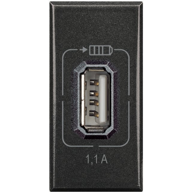 1,1A 5V AUFLADESTECKDOSE USB 