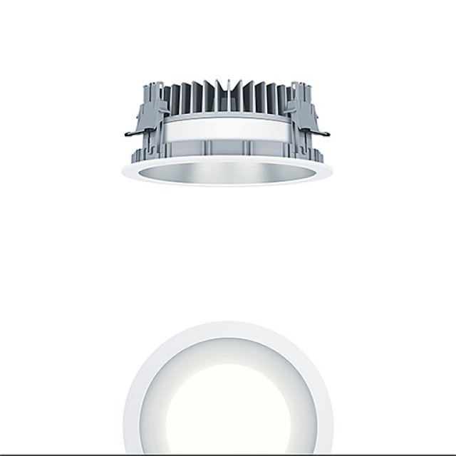 PANOS EVO R200L 19W LED830 SWI SM WH DOWNLIGHT 