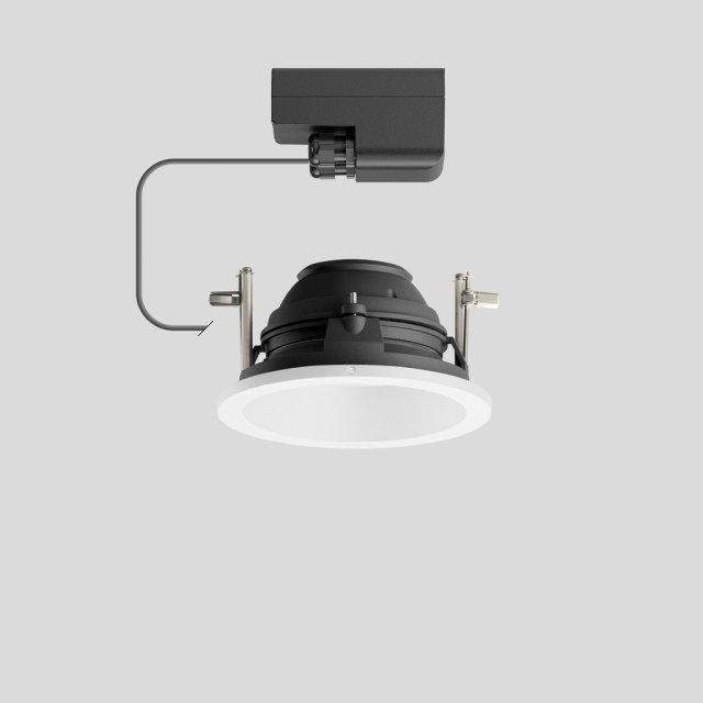 LED RGBW SPOT DA INCASSO SOFFITTO GRAFITE 