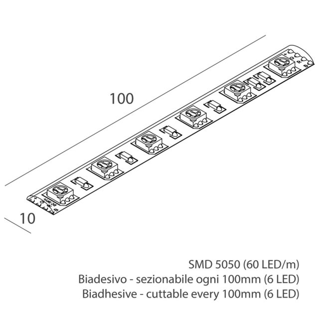 14,4W/M 24V RGB IP65 STRIP LED 