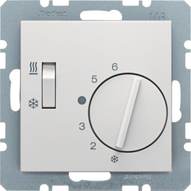 S.1 PW-GLÄNZ.RAUMTHERMOSTAT+SCHALTER 