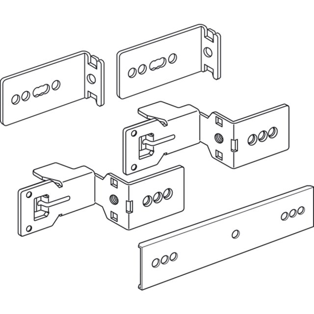 L=800 HALTERUNGEN (1PAAR) 