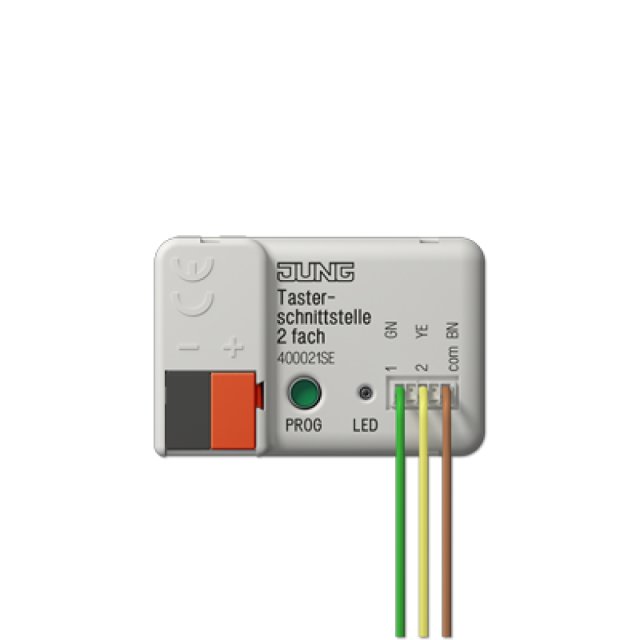 KNX INTERFACCIA PULSANTI 2CANALI 