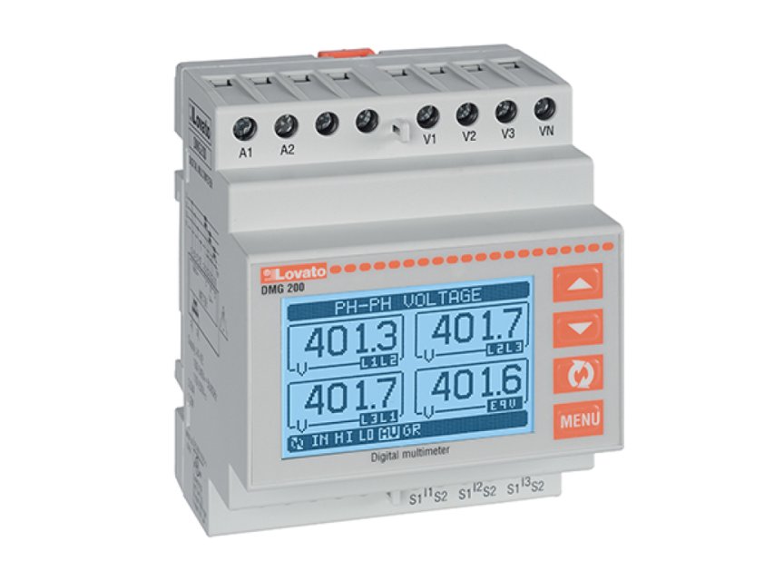 MULTIMETRO DIGITALE+RS485 LCD 4M. 