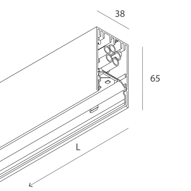 LUCKY MINI LED 35W 4K L2400 PROF.LIN BI 