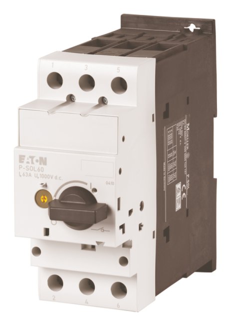 P-SOL60 60A 1000V  SEZIONATORE DC 