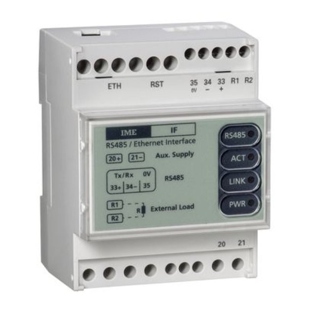 RS485-ETHERNET DATALOGGER INTERFACCIA 