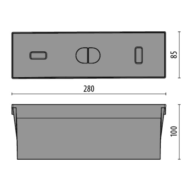 EINBAUSCHACHTEL INSERT+ 2 